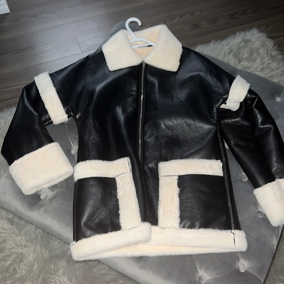 Faux leather jacket - Picture 2 of 4